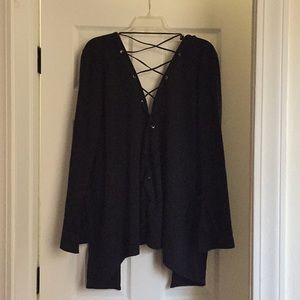 Boohoo Black Cardigan